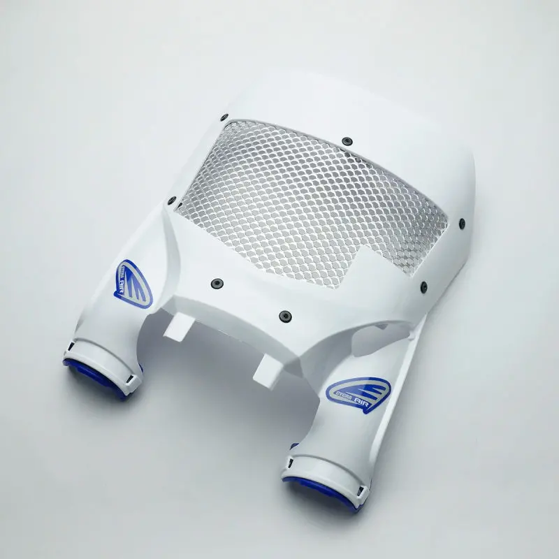 Cycra 24-25 Yamaha Yz250f/Fx/ 23-25 Yz450f/Fx Vented Stadium Plate - White 1