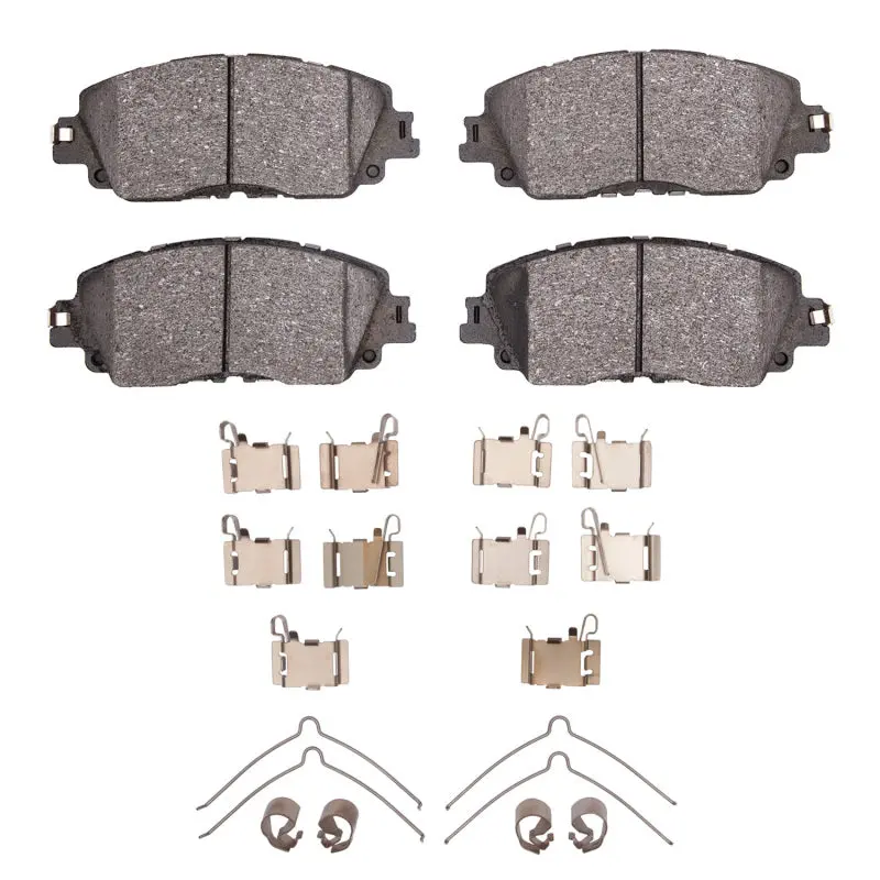 R1 2018-2025 Lexus Es250 Front R1 Ceramic Pads & Hardware Kit 1