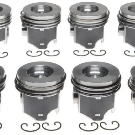 Mahle Oe Dodge Trk / Cummins 6.7L 06-11 Piston Set (Set Of 6) 1