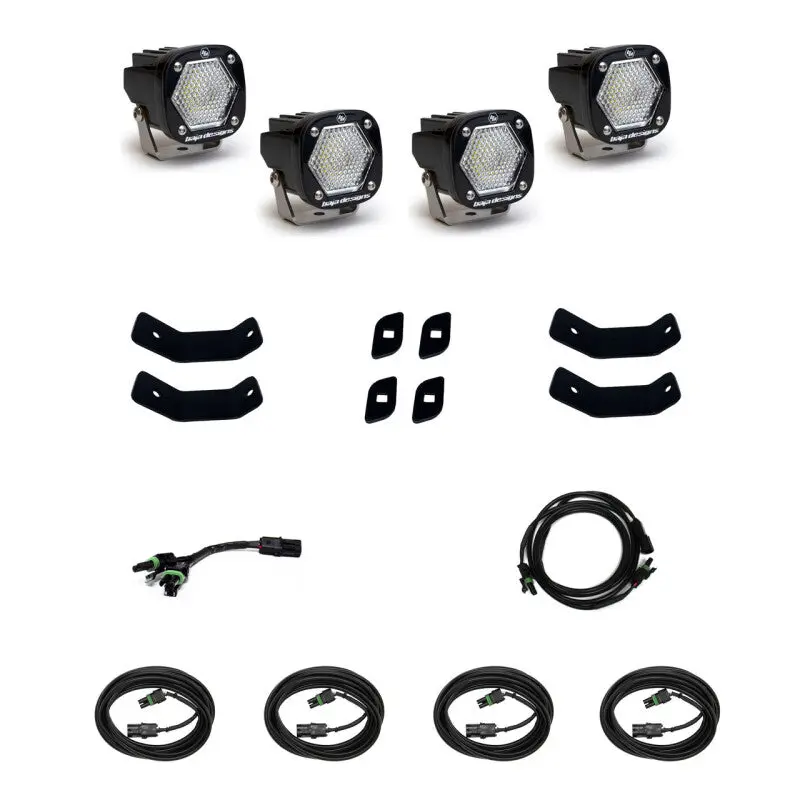 Baja Designs 2019+ Mercedes Sprinter Van S1 Roof Rack Rail Kit 1