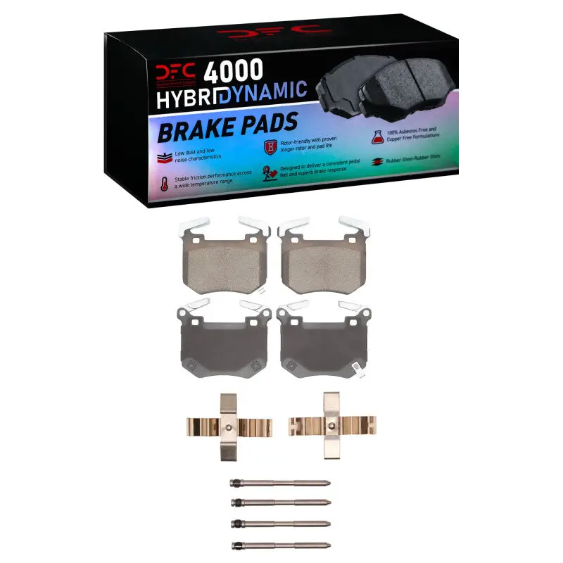 Dfc 18-23 Kia Stinger Rear 4000 Hybridynamic Brake Pads And Hardware Kit 1