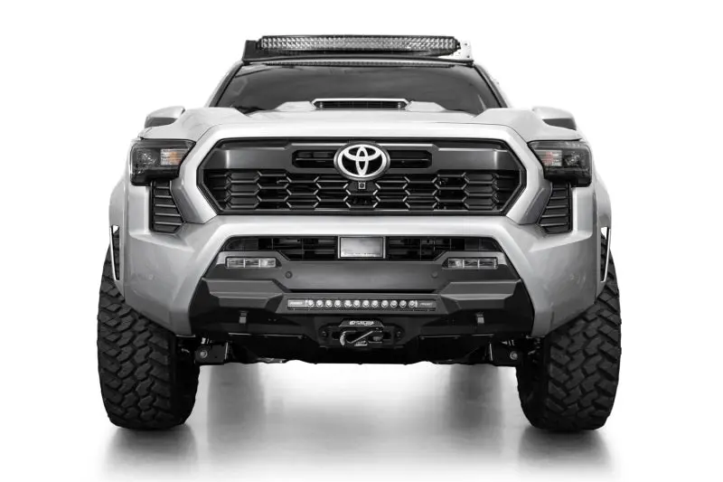 Addictive Desert Designs 2024 Toyota Tacoma Stealth Center Mount Winch Front Bumper 1