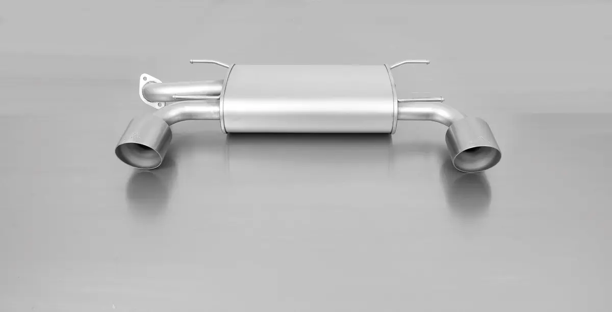 Remus Sport Exhaust Axle-Back-System With 2 Angled, Chromed Tips For Subaru Brz 1