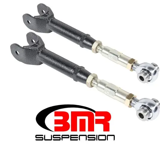 Bmr 16-17 6Th Gen Camaro Upper Control Arms On-Car Adj. Rod Ends - Black Hammertone 1