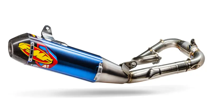 Fmf Racing Yamaha Yz250f/Fx 19-24 Anodized Titanium Factory 4.1 Rct Full System W/Carbon Cap 2