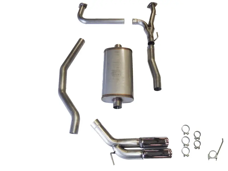 Jba 04-20 Nissan Titan 5.6L 304Ss Pass Side Dual Exit Cat-Back Exhaust 1