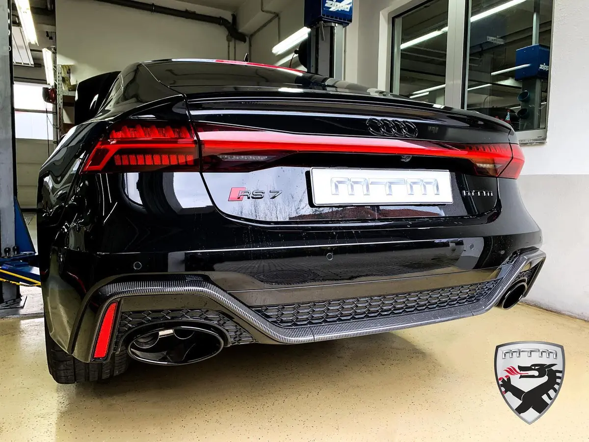 Mtm By Milltek Catback Exhaust System For Audi Rs6/Rs7 (C8) Tailpipe 2X Oval 1