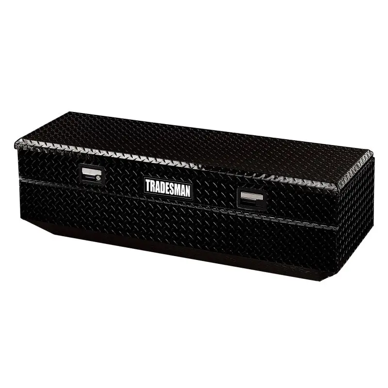 Tradesman Aluminum Flush Mount Truck Tool Box (60In.) - Black 1