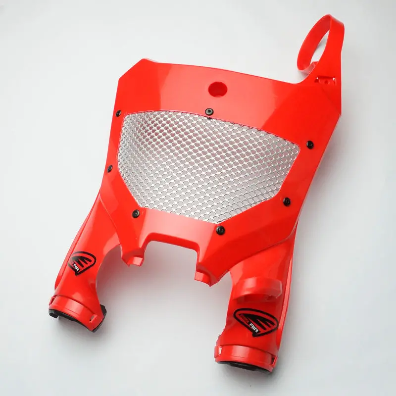 Cycra 22-25 Honda Crf250r/Rx/ 21-25 Crf450f/Rx Vented Stadium Plate - Red 1