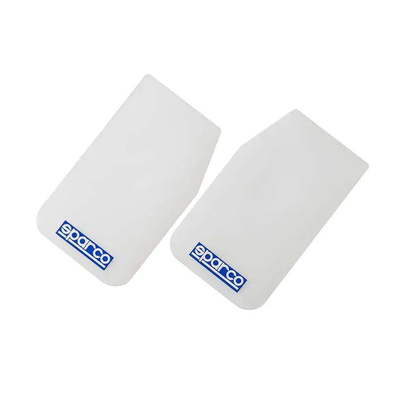 Sparco Mud Flap Pair White 1