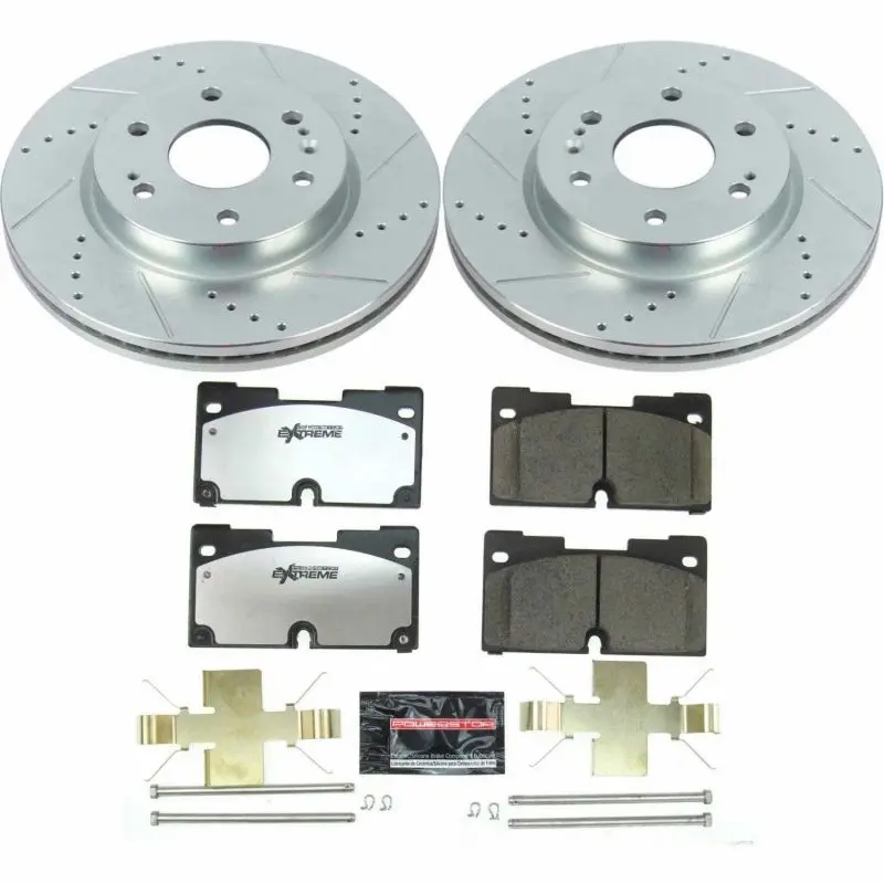 Power Stop 2019 Chevrolet Silverado 1500 Front Z36 Truck & Tow Brake Kit 1