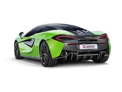Akrapovic 16-17 Mclaren 540C 570S Slip-On Line (Titanium) W/ Carbon Tips 1