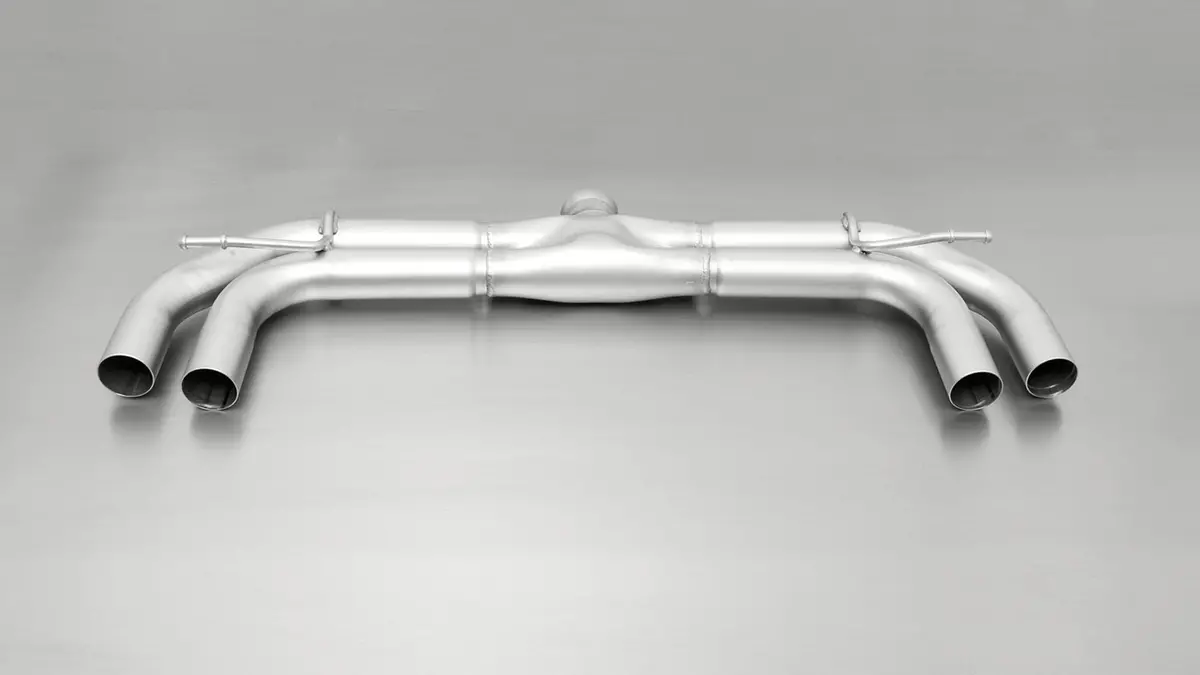 Remus Quad Non-Resonated Sport Exhaust Axle-Back-System (Optional Tail Pipes) For Vw Golf Vii Gti Performance/Clubsport 1