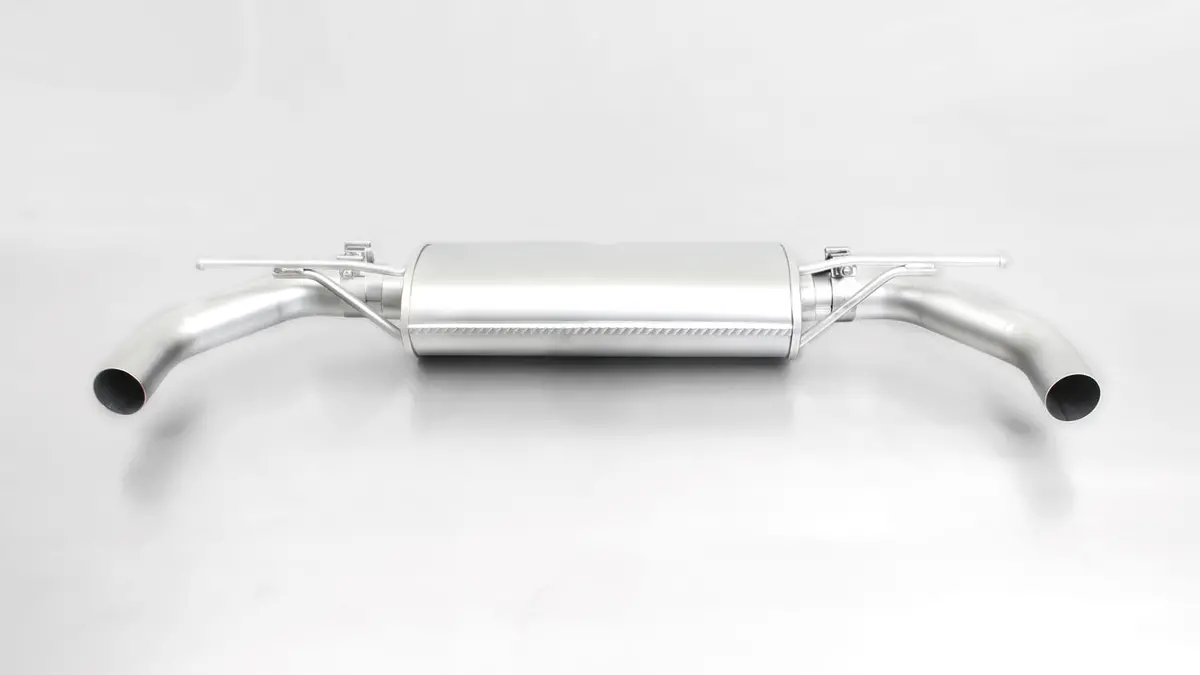 Remus Dual Resonated Cat-Back-System Incl. Connection Tube (Non-Resonated Mid Section) For Vw Golf Vii Gti Performance/Clubsport/Facelift 1