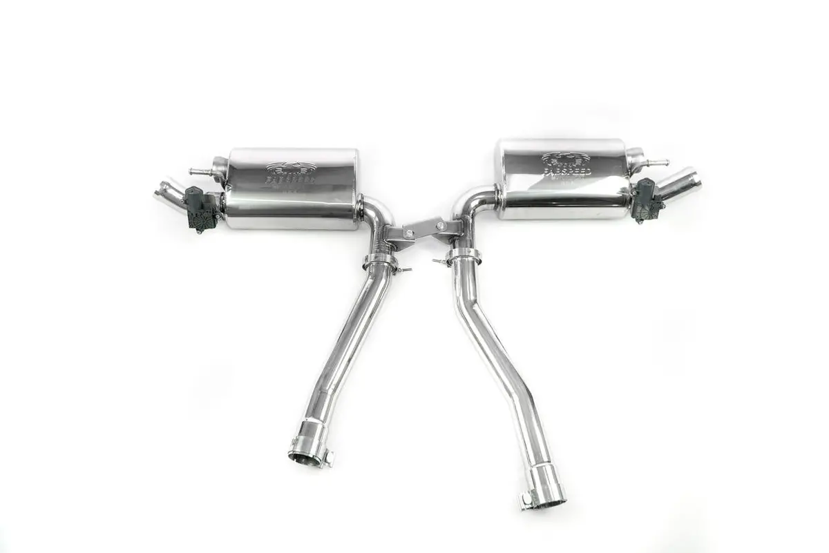 Fabspeed Porsche 958.2 Cayenne Turbo / Turbo S Valvetronic Exhaust System (2015-2018) 4