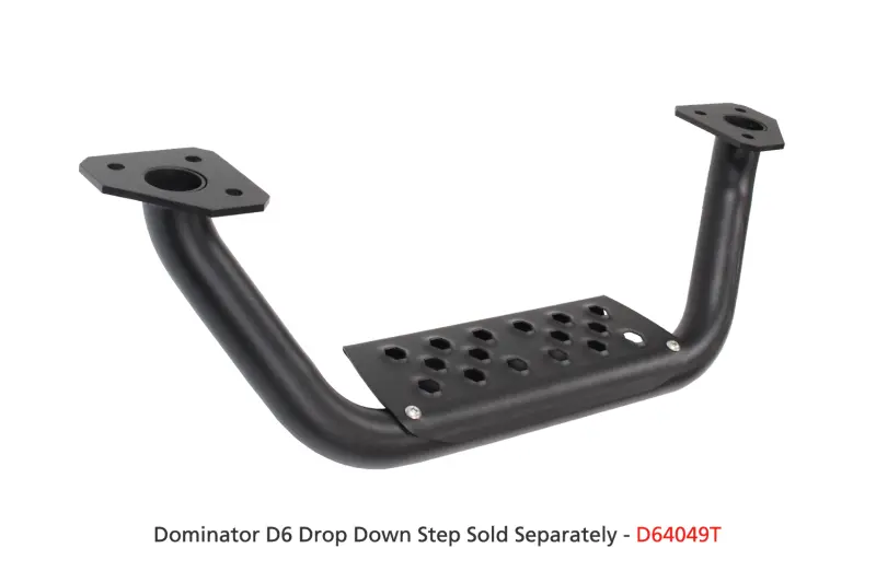 Go Rhino 19-20 Chevy 1500 Dominator Extreme D6 Sidesteps Complete Kit W/Sidestep + Brkts 1