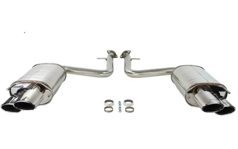 Invidia 15+ Lexus Rc350/200T Stainless Steel Quad Rolled Tip Axle-Back Exhaust 1