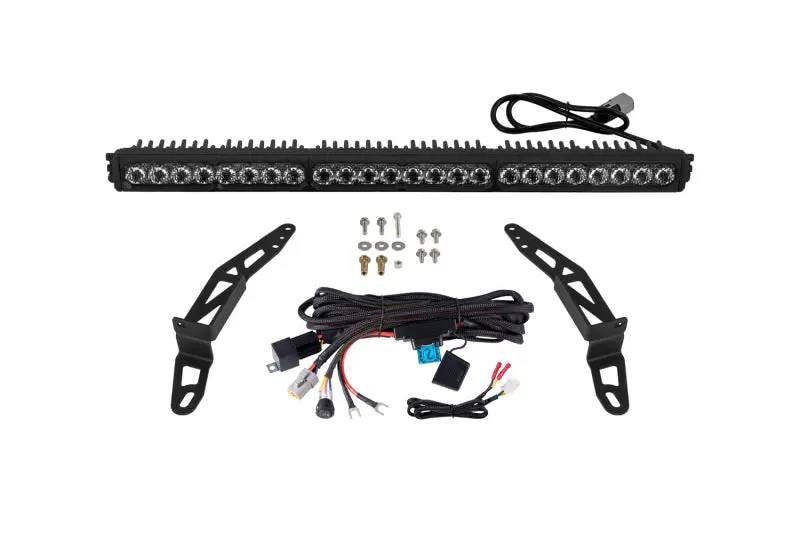 Diode Dynamics Jeep 2018 Ss30 Bumper Led Kit Sport White Combo Abl 1