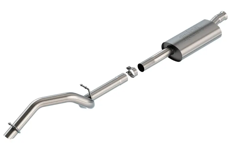 Borla 18-20 Jeep Wrangler Jlu 2.0L I4 Climber Turn Down Exit Cat-Back Exhaust 1
