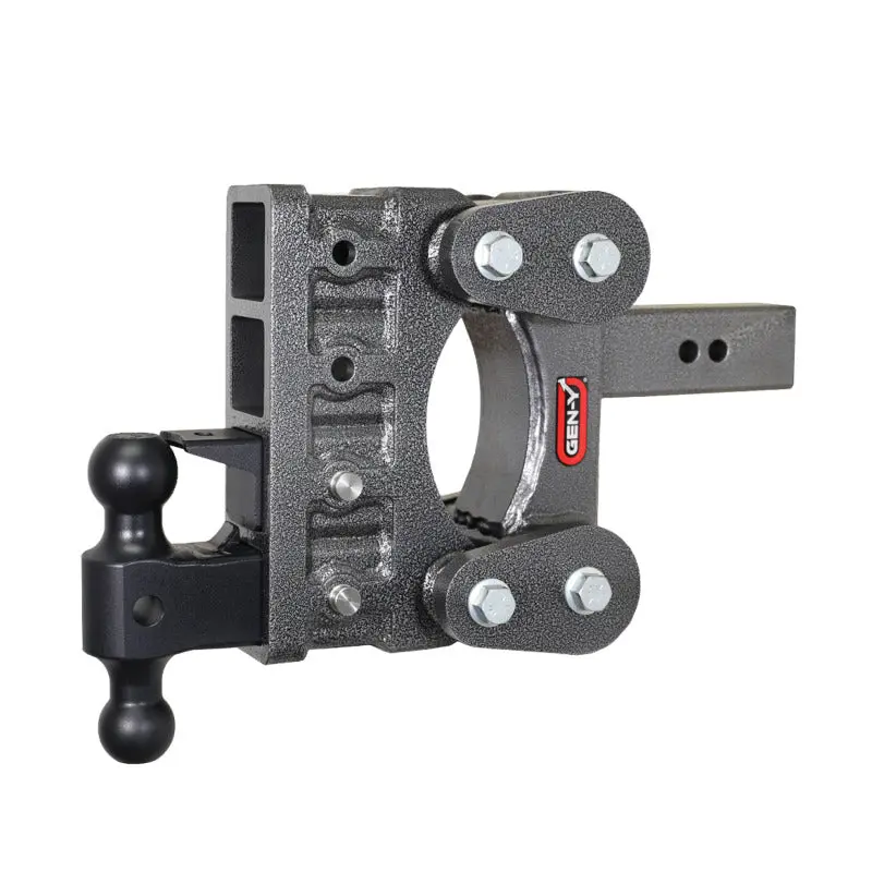 Gen-Y The Boss Torsion-Flex 2.5In Shank 6In Drop 21K Hitch W/Gh-061 Dual-Ball/Gh-062 Pintle Lock 2