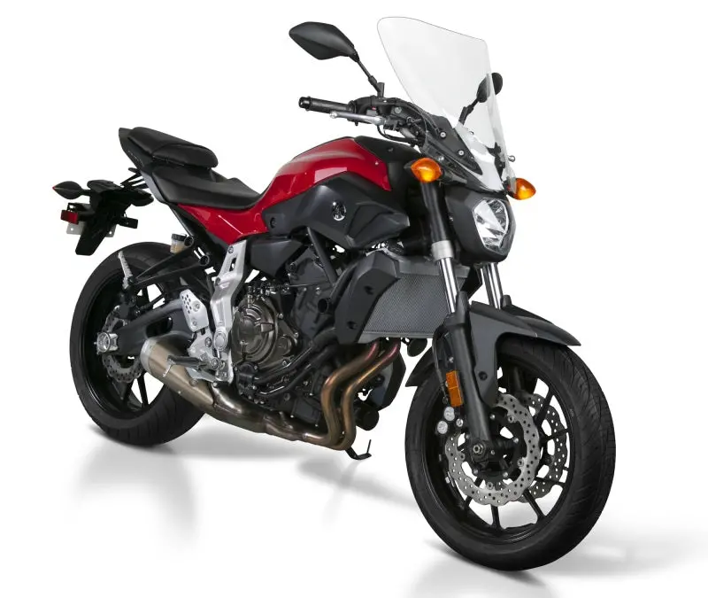 National Cycle 14-17 Yamaha Fz-07/Mt-07 V Stream/ Wave Tall Windshield-Clear 1