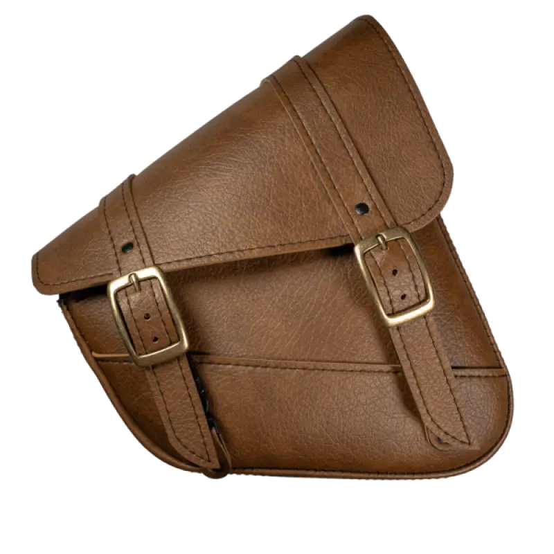 Willie & Max Hd Sportsters, Custom Hard Tails Brass Monkey Swingarm Bag Dual Shock - Warm Brown 1