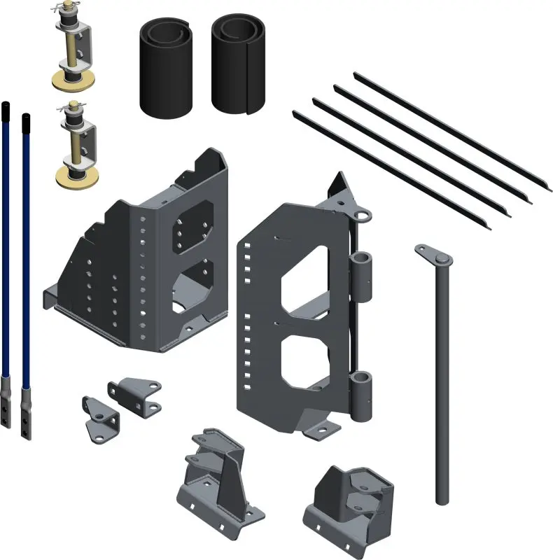 Kfi V-Plow Center Pivot Kit- Box - 3 1