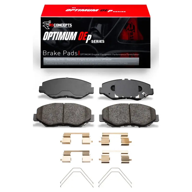 R1 2002-2021 Acura Ilx Front R1 Optimum Oe Pads & Hardware Kit 1