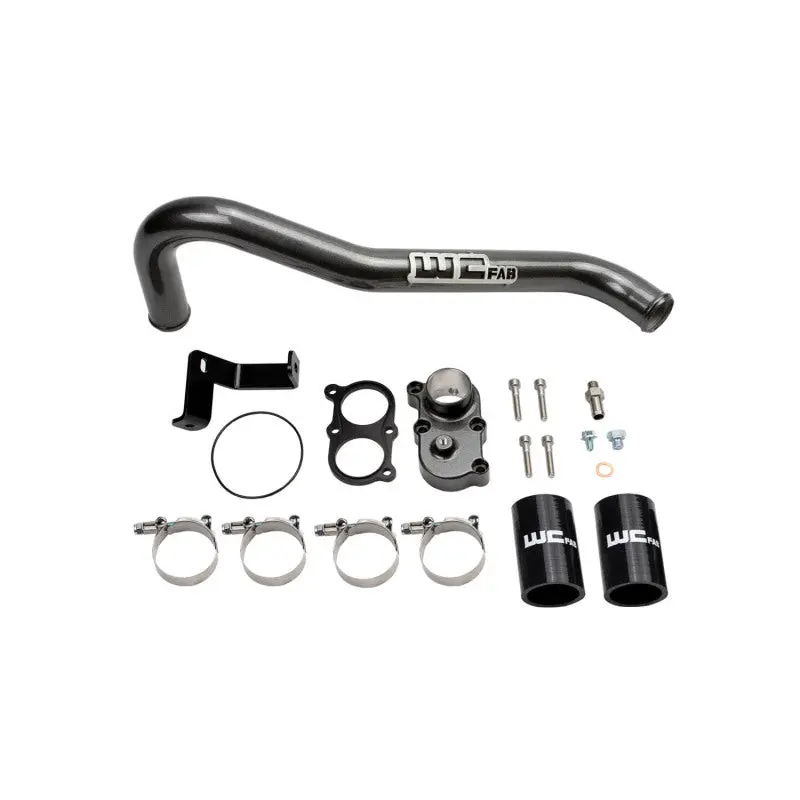 Wehrli 06-10 Duramax Lbz/Lmm Thermostat Housing Kit - Gloss Black 1