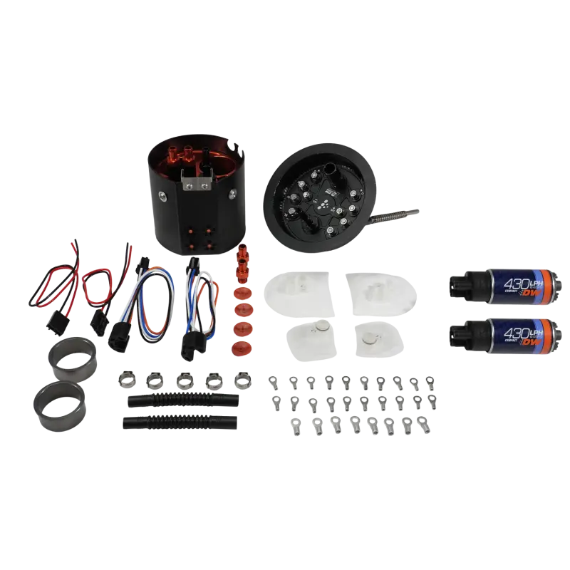 Deatschwerks 06-13 Bmw E9x/E8x X2 Dual Pump Module W/ Dual Dw430 Fuel Pumps 1