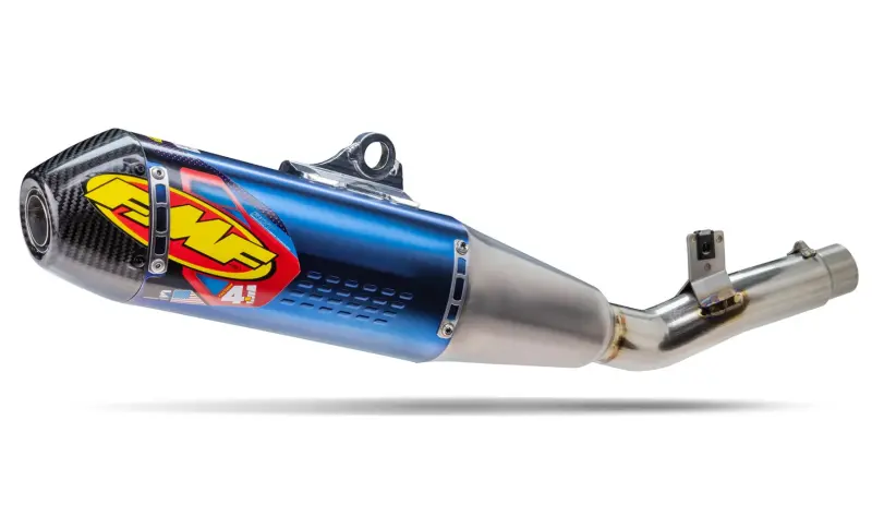 Fmf Racing Kawasaki Kx450f 2024 Anod Ti Factory 4.1 Rct So Muffler W/ R. Carbon Cap 1