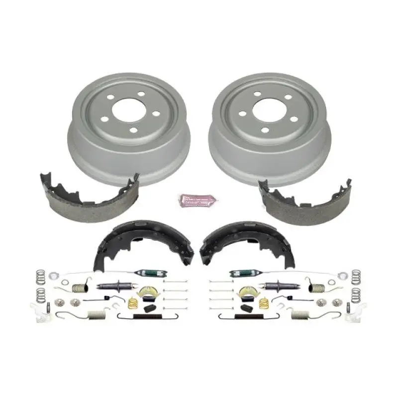 Power Stop 01-06 Jeep Wrangler Rear Autospecialty Drum Kit 1