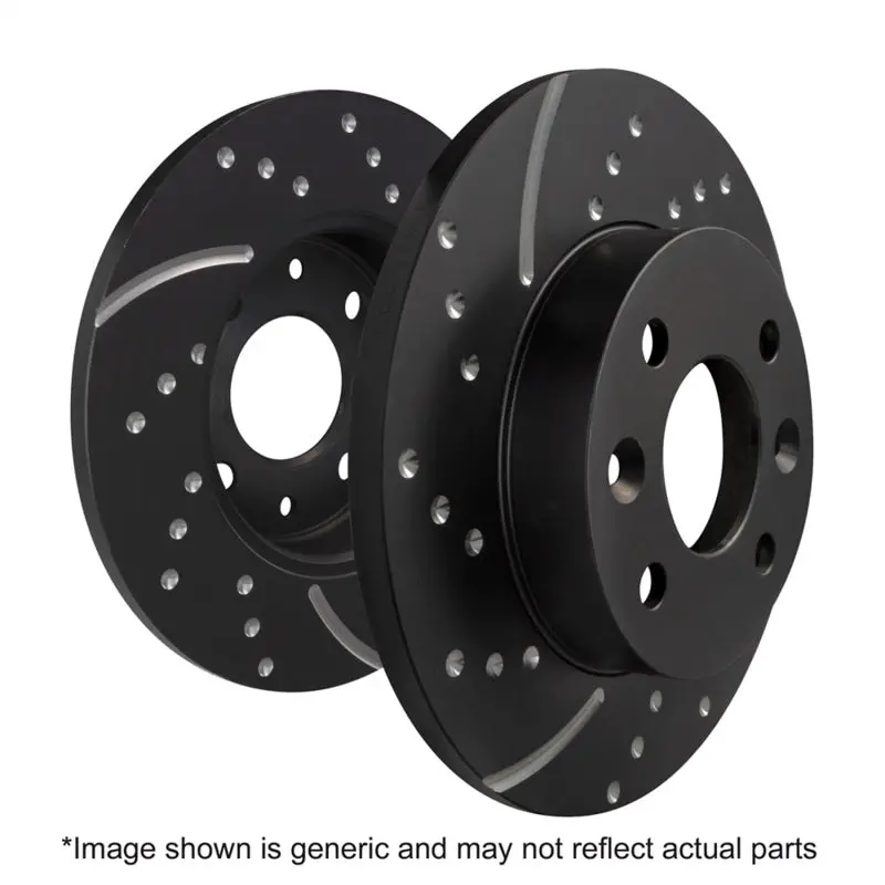 Ebc 09-10 Pontiac Vibe 2.4 2Wd Gd Sport Rear Rotors 2