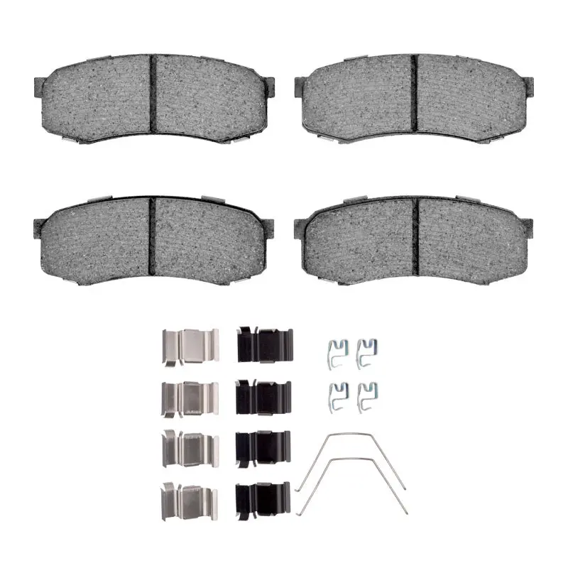R1 03-24 Toyota 4Runner Rear Performance Off-Road/Tow Brake Pads & Hardware Kit 1