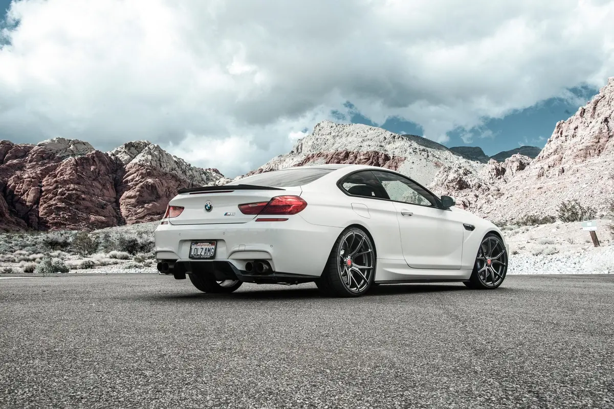 Vorsteiner Vrs Aero Side Blades Carbon Fiber Pp 1X1 Glossy For Bmw F12 M6 1