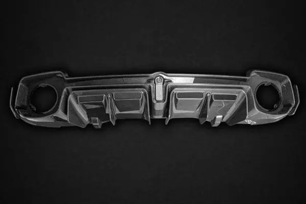 Capristo Audi R8 (Gen2) Facelift - Carbon Fiber Rear Diffuser 2