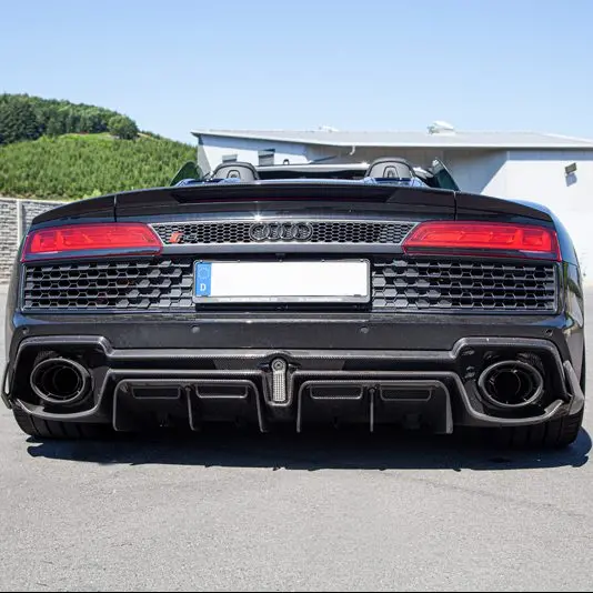 Capristo Audi R8 (Gen2) Facelift - Carbon Fiber Rear Diffuser 1
