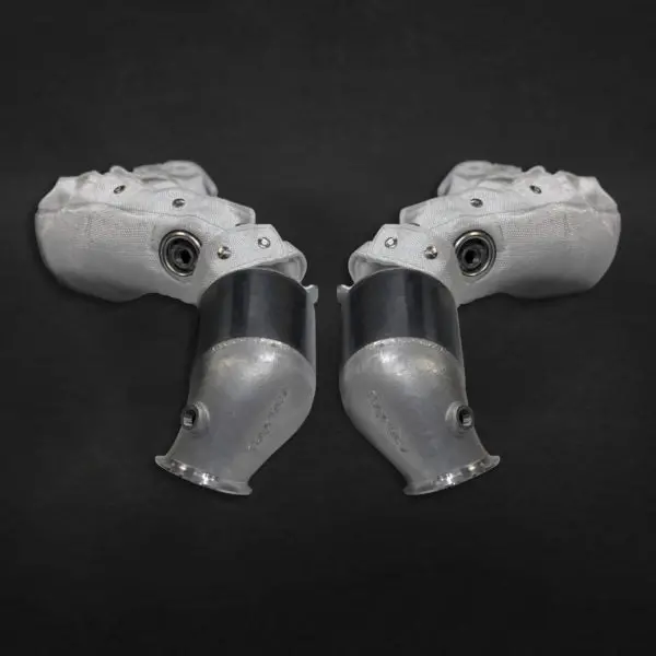Capristo Aston Martin New Vantage/Amr - Cat Delete Downpipes (With Heat Blankets) 1
