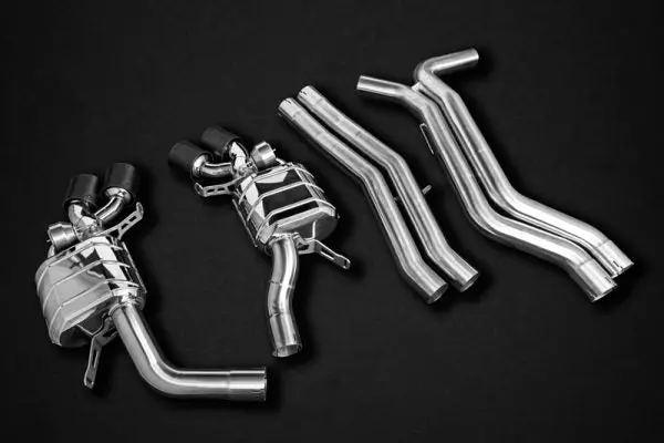 Capristo Audi Rs6/7 (C8) - Valved Exhaust With Carbon Fiber Tips (Ces3) 1