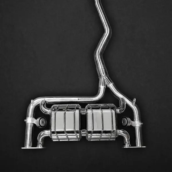 Capristo Bmw 428I - Valved Exhaust With Middle Silencer And Skirt Diffuser (Ces3) 1