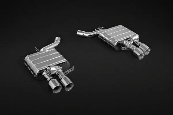 Capristo Bmw 650I (F12/F13/F06) - Ece Valved Mufflers With Stainless Tips (Ces3) 1
