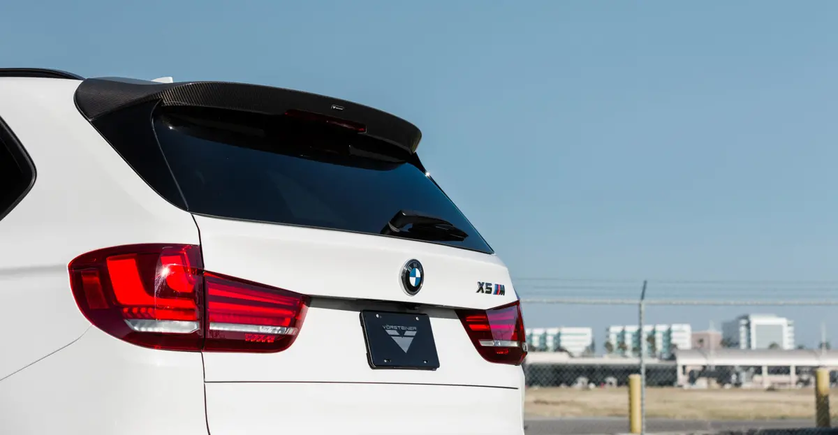 Vorsteiner Vrs Aero Decklid Spoiler Carbon Fiber Pp 2X2 Glossy For Bmw F85 X5m 1