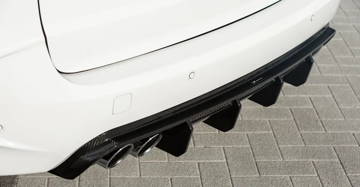 Vorsteiner Vrs Aero Rear Diffuser Carbon Fiber Pp 2X2 Glossy For Bmw F85/F86 X5m/X6m 1
