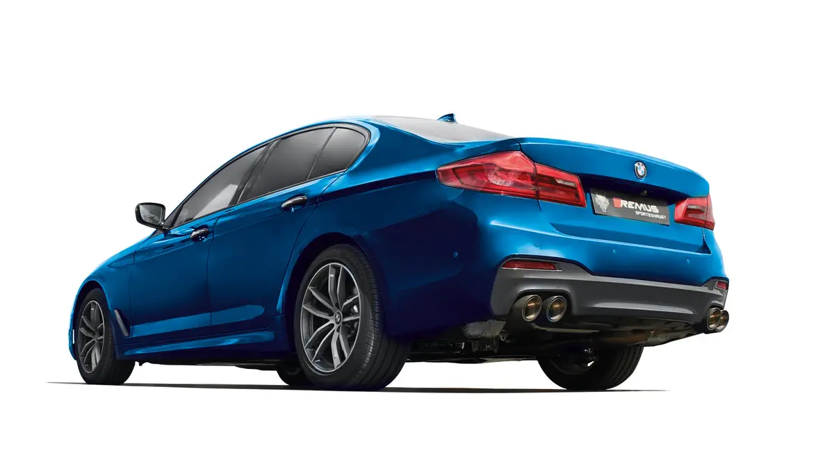Remus Sport Exhaust Cat-Back-System With 2 Integrated Valves (Optional Tail Pipes) For Bmw 5 Series G30 Sedan 1