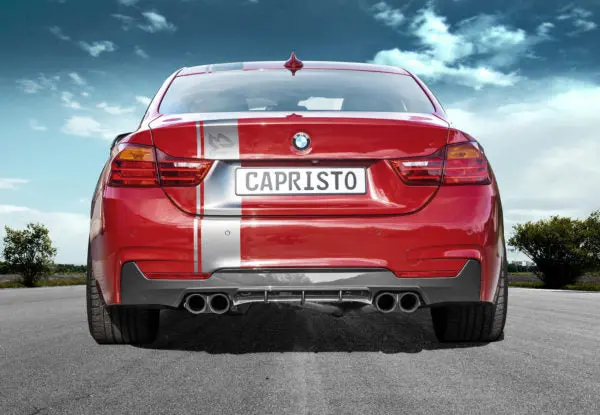 Capristo Bmw 428I/435I Rear Skirt Apron/Diffuser 1