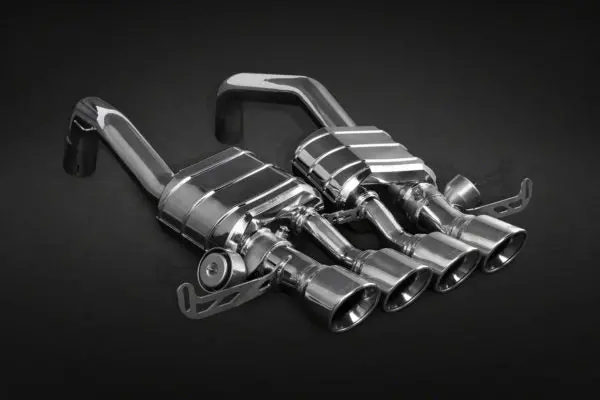Capristo Chevrolet Corvette (C7) Stingray/Z06 - Valved Exhaust With Post Cat Spare Pipes (Ces3) 1