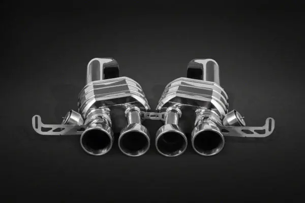 Capristo Chevrolet Corvette (C7) Stingray/Z06 - Valved Exhaust With Oem Post Cat Pipe Adapter (Ces3) 1
