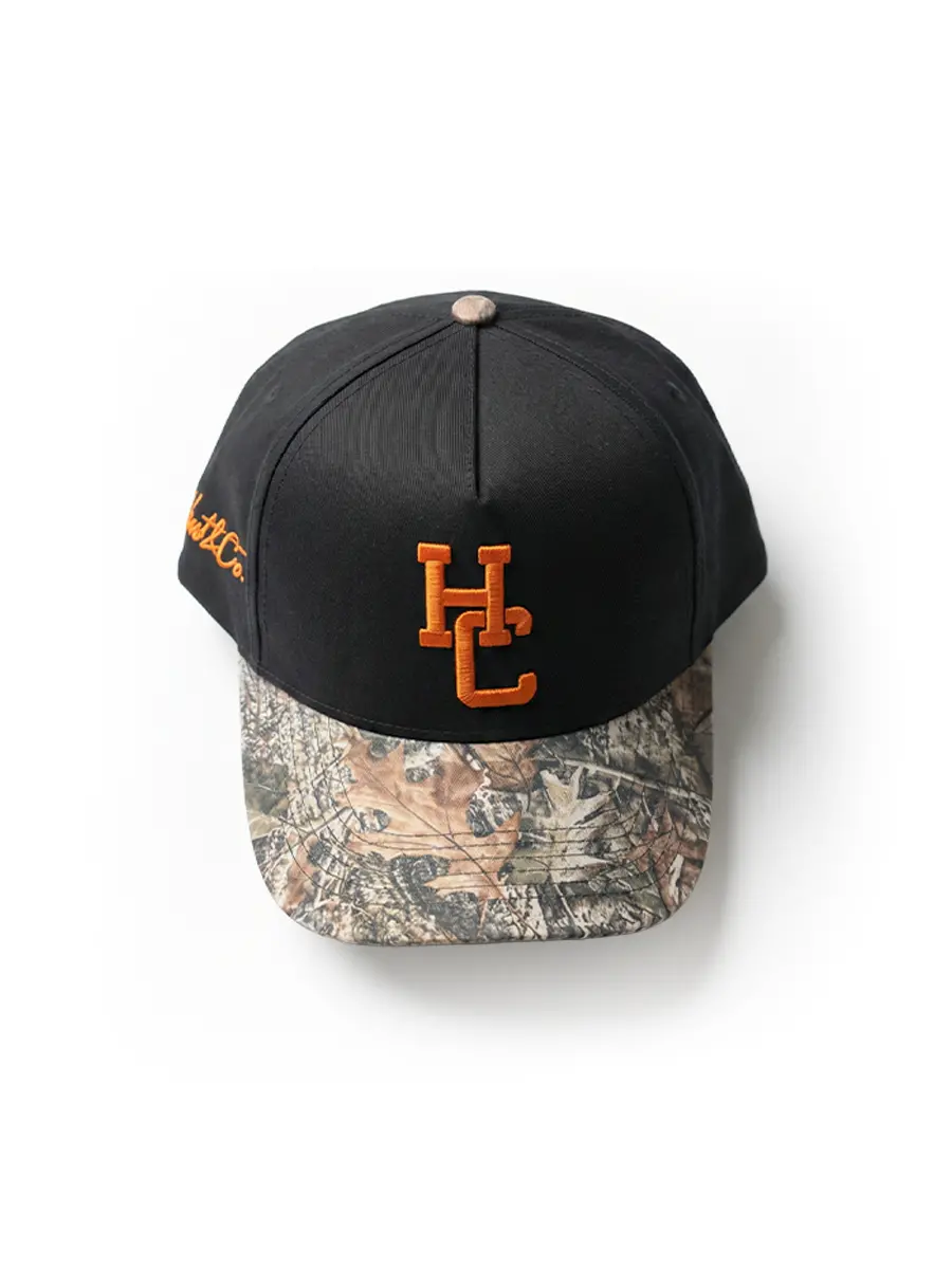 Safety Camo Snapback Hat 1