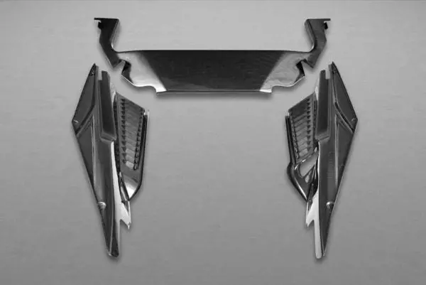 Capristo Ferrari 458 Italia/Speciale - Carbon Side Engine Compartment Covers 1