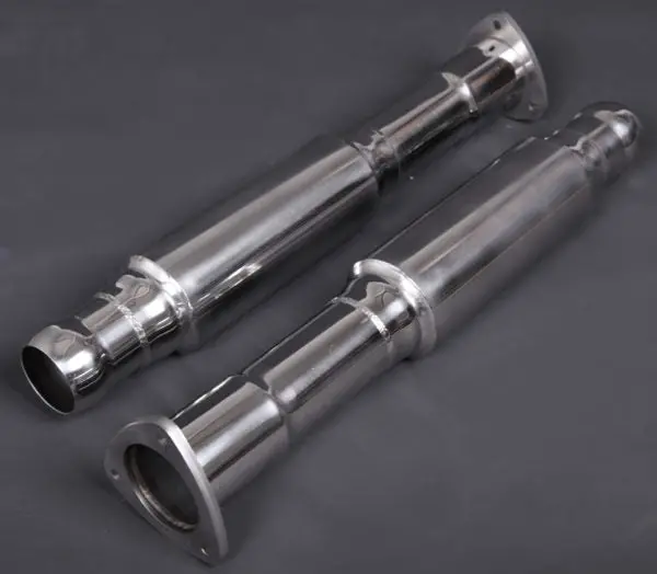 Capristo Aston Martin V12 - Dampened Secondary Cat Delete Pipes 1